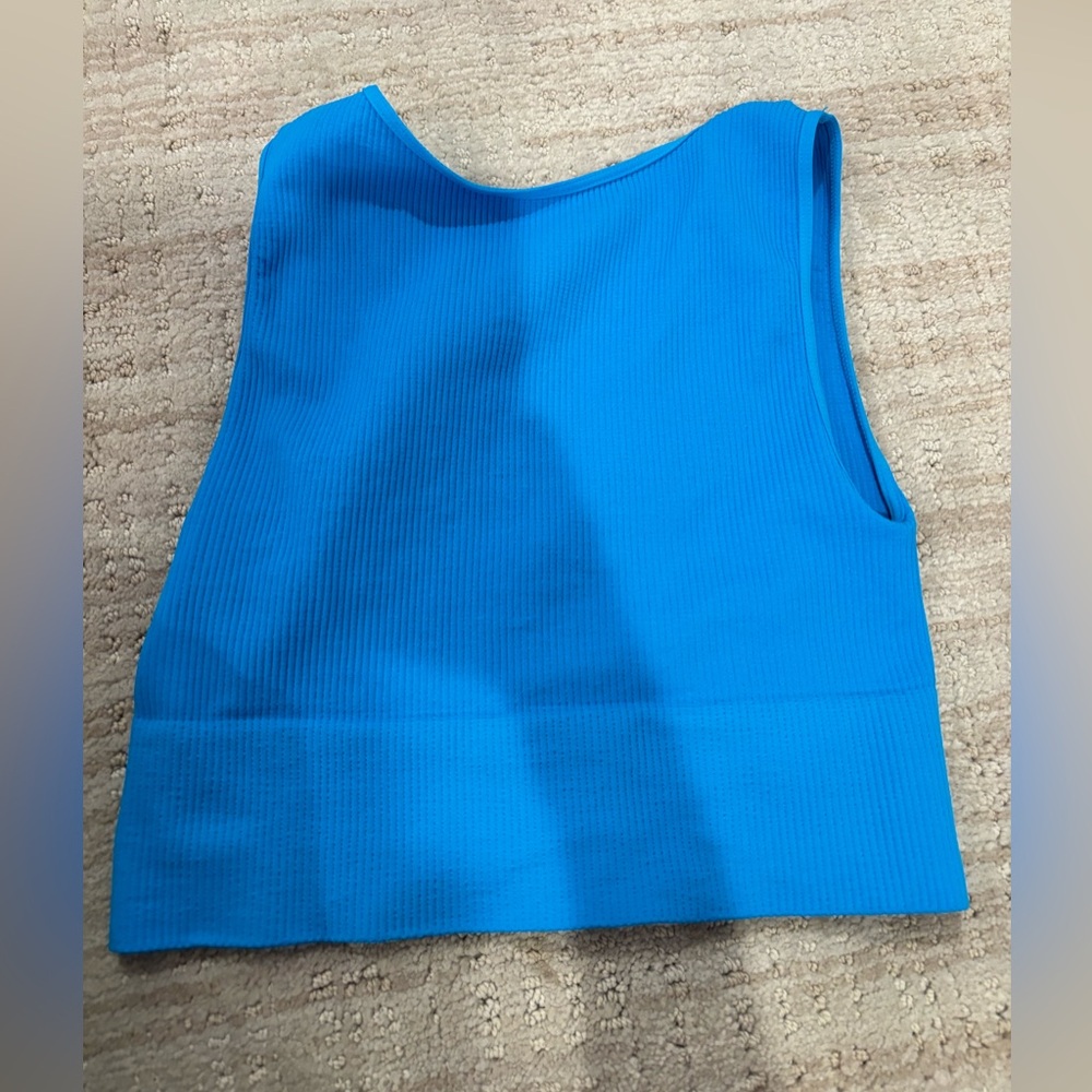 Blue rock n rags top